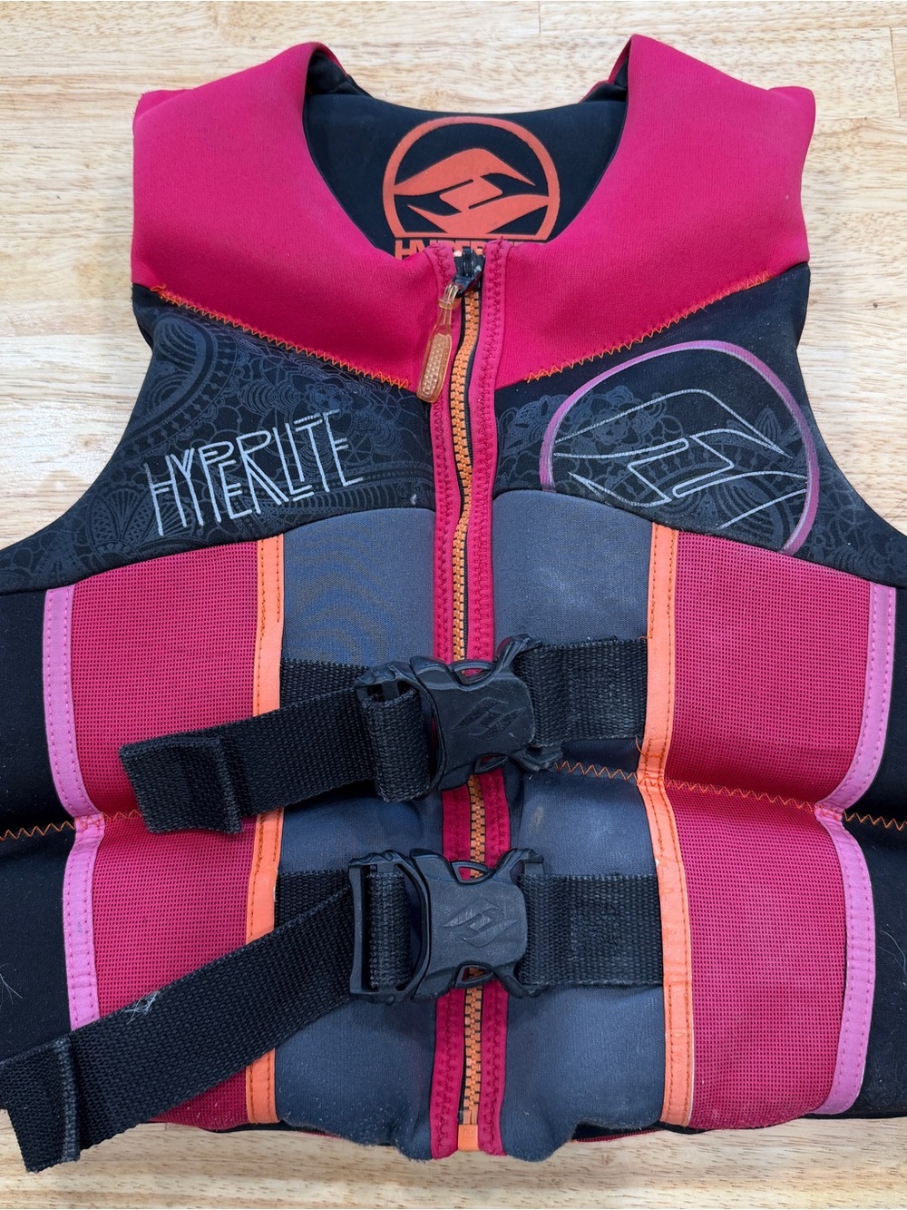 Kids' Pink Life Vest Swim Jacket